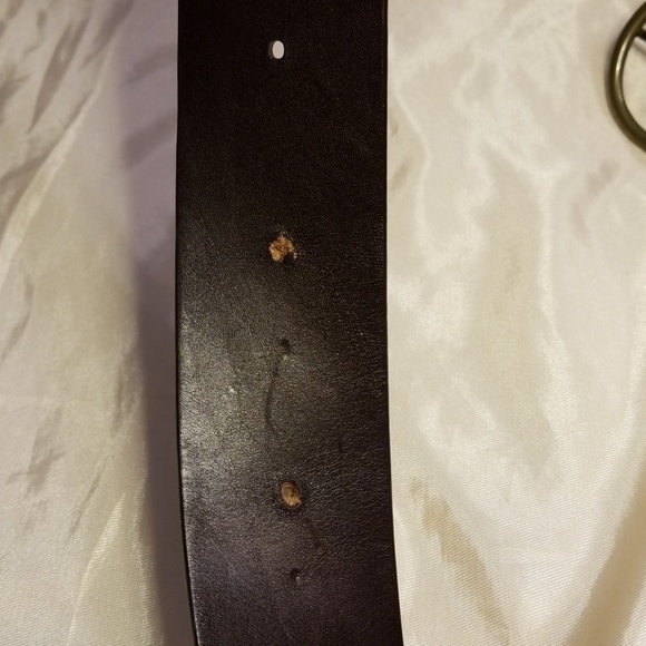 Multicolored COACH leather belt - Picture 8 of 8